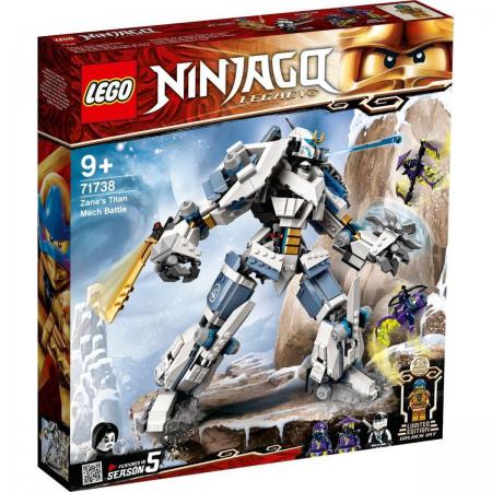 LEGO Ninjago Legacy Zanes Titanium Mecha Duel - 71738D (71738D), huren vanaf €3,75/week
