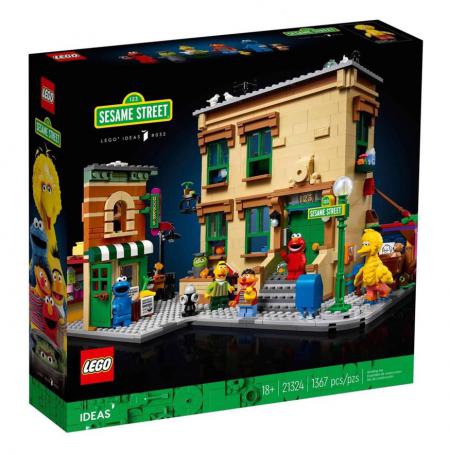 LEGO Creator Expert Ideas 123 Sesame Street (21324) — 1.367 stukjes, huren vanaf €6,00/week