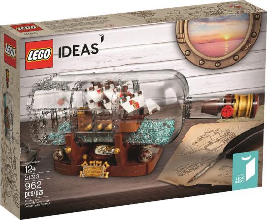 LEGO Bouwstenen 0000-1000 Ideas Schip in een Fles - 21313A (21313A), huren vanaf €5,50/week
