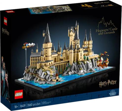 LEGO Bouwstenen 2000-3000 Harry Potter Kasteel Zweinstein en terrein (76419) — 2.660 stukjes, huren vanaf €9,75/week
