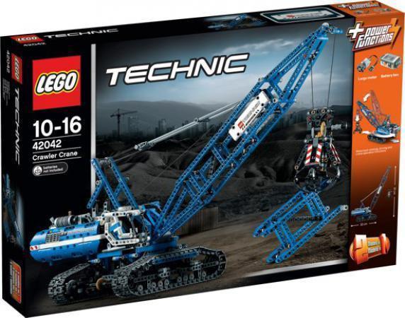 LEGO Bouwstenen 1000-2000 Technic Crawler Crane - 42042A (42042A), huren vanaf €10,75/week