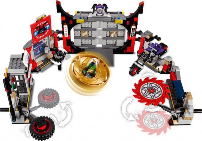 LEGO Ninjago S.O.G. Hoofdkwartier - 70640B (70640B), huren vanaf €1,50/week
