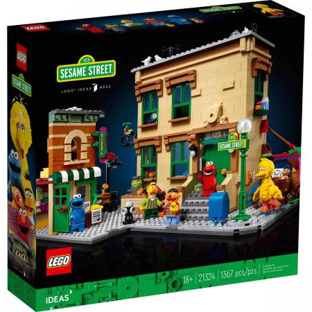LEGO Ideas 123 Sesame Street - 21324I (21324I) — 1.367 stukjes, huren vanaf €6,00/week