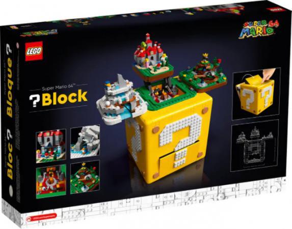 LEGO Bouwstenen 2000-3000 Super Mario 64 vraagtekenblok - 71395A (71395A) — 2.064 stukjes, huren vanaf €10,75/week