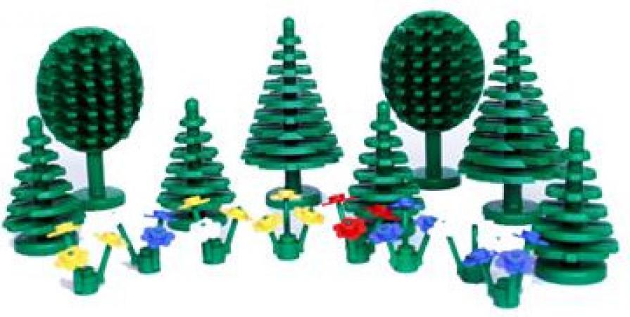 LEGO Town Trees and Flowers (6317), huren vanaf €0,75/week