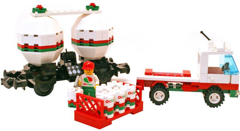 LEGO Trains Octan Twin Tank Rail Tanker - 4537A (4537), huren vanaf €1,50/week
