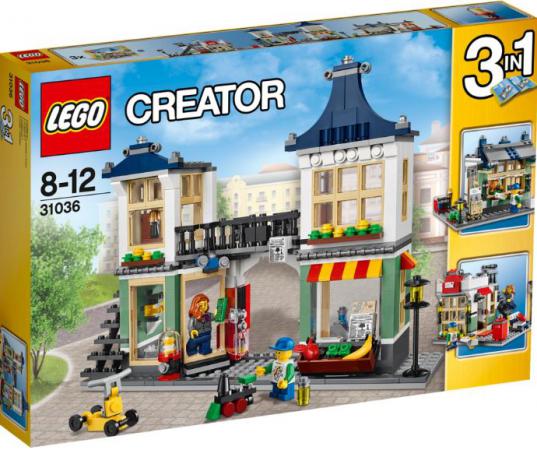 LEGO Creator 3-in-1 Creator Speelgoedwinkel en Supermarkt - 31036 BEVAT GEEN MINIFIGUREN (31036), huren vanaf €3,50/week