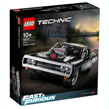 LEGO Bouwstenen 1000-2000 Technic Doms Dodge Charger - 42111M (42111M) — 1.077 stukjes, huren vanaf €5,50/week