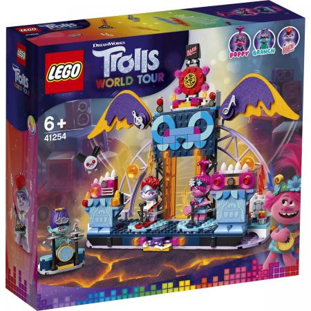 LEGO Bouwstenen 0000-1000 Trolls Volcano Rock City Concert (41254), huren vanaf €2,75/week