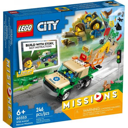 LEGO City Wilde dieren reddingsmissies - 60353-NEW (60353), huren vanaf €3,00/week