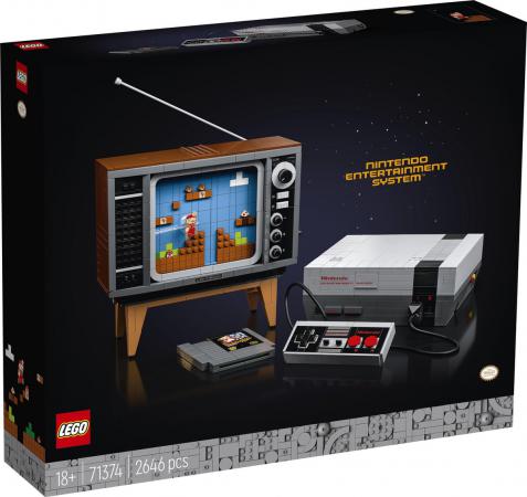 LEGO Bouwstenen 2000-3000 Nintendo Entertainment System - 71374B (71374B) — 2.646 stukjes, huren vanaf €11,25/week