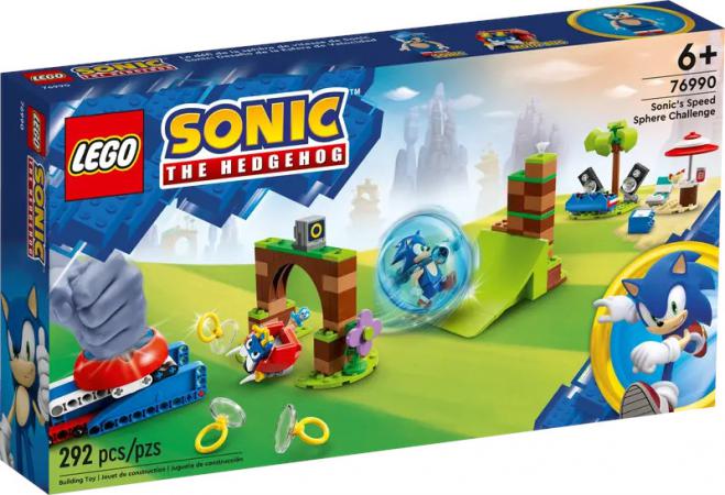 LEGO 06+ Sonic Sonics supersnelle uitdaging (76990), huren vanaf €2,75/week