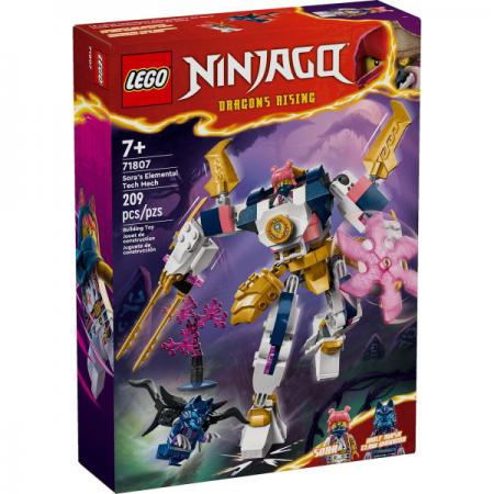 LEGO Ninjago Soras elementaire techmecha - 71807-NEW (71807) — 209 stukjes, huren vanaf €2,00/week