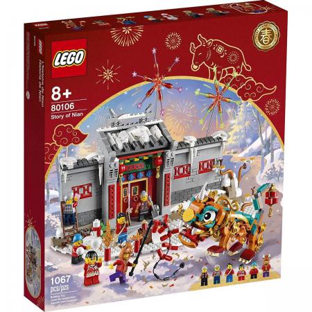 LEGO Bouwstenen 1000-2000 Story of Nian - 80106A (80106A), huren vanaf €6,75/week