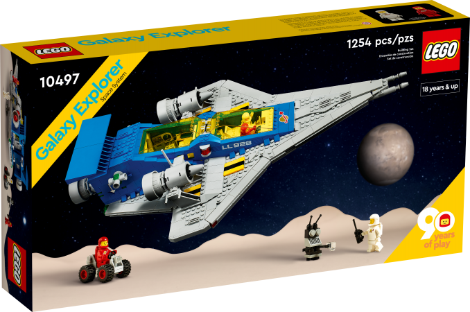LEGO Bouwstenen 1000-2000 Icons Galaxy Explorer (10497), huren vanaf €5,75/week