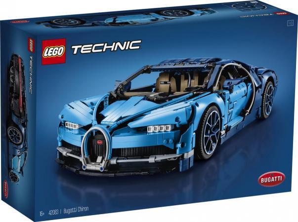 LEGO Bouwstenen 3000-4000 Technic Bugatti Chiron (42083) — 3.599 stukjes, huren vanaf €12,75/week