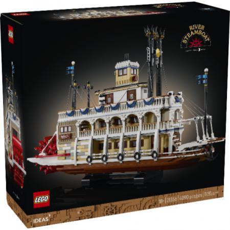 LEGO Bouwstenen 4000-5000 Ideas LEGO Ideas Stoomboot - 21356A (21356A) — 4.090 stukjes, huren vanaf €13,75/week