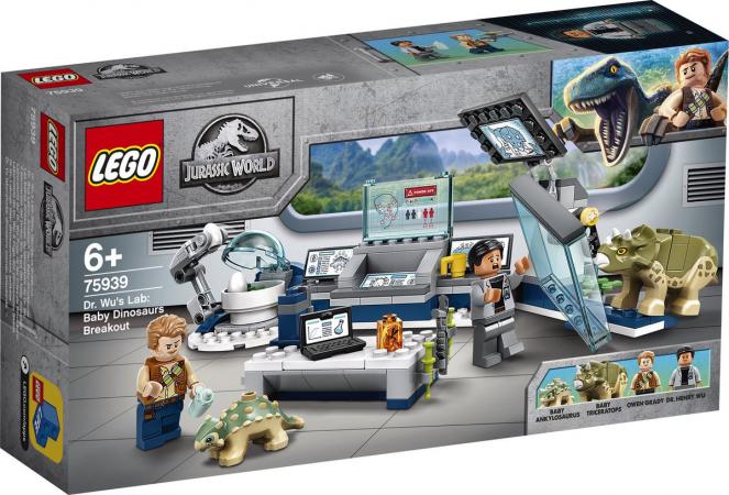 LEGO Jurassic World Dr Wus Laboratorium: Ontsnapping (75939), huren vanaf €1,25/week