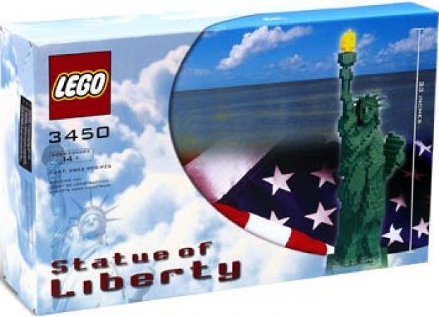 LEGO Bouwstenen 2000-3000 Sculptures Statue of Liberty (3450), huren vanaf €13,75/week