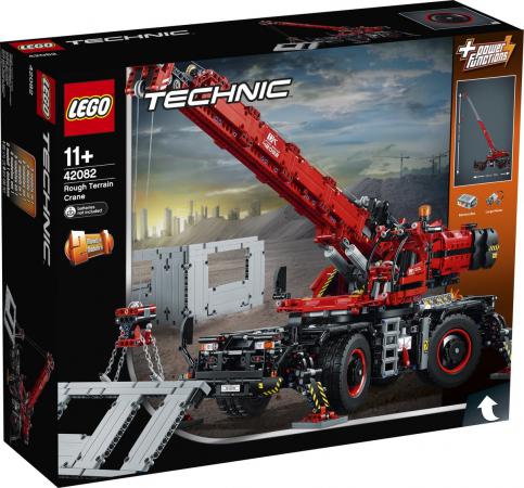 LEGO Bouwstenen 4000-5000 Technic Kraan voor alle Terreinen - 42082R (42082R) — 4.050 stukjes, huren vanaf €10,75/week
