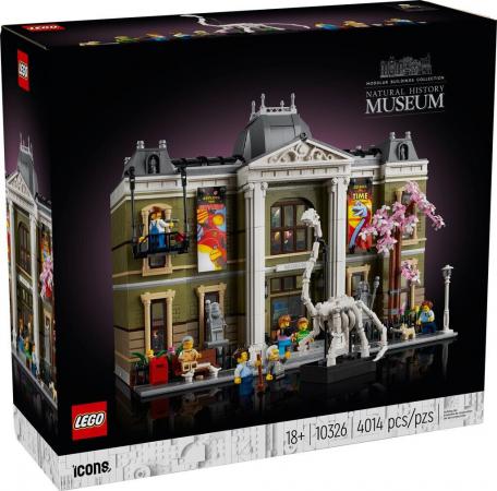 LEGO Bouwstenen 4000-5000 Icons Natuurhistorisch museum (10326) — 4.014 stukjes, huren vanaf €14,25/week