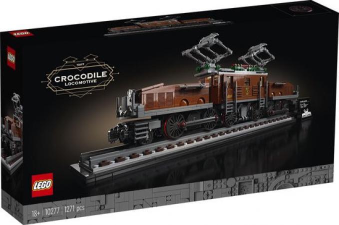 LEGO Creator Expert Krokodil Locomotief - 10277A (10277A), huren vanaf €7,00/week