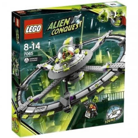 LEGO Bouwstenen 0000-1000 Alien Conquest Alien Moederschip (7065), huren vanaf €2,00/week