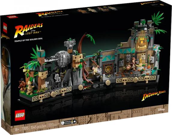 LEGO Bouwstenen 1000-2000 Indiana Jones Tempel van het Gouden Beeld (77015), huren vanaf €9,25/week