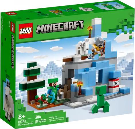 LEGO Nieuw Minecraft De IJsbergtoppen - 21243-NEW (21243), huren vanaf €3,00/week