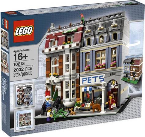 LEGO Bouwstenen 2000-3000 Creator Expert Dierenwinkel - 10218B BEVAT WEINIG MINIFIGUREN (10218B), huren vanaf €11,75/week